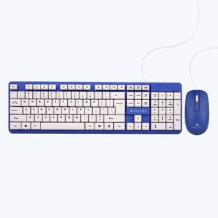 ZEBRONICS Zeb Judwaa 541 Wired USB Tenkeyless Multi-device Keyboard Compatible with Desktop, iPad, Laptop, Mac, Tablet
