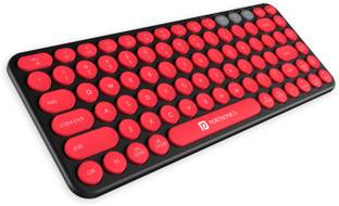 Portronics POR 347 Bluetooth, Wireless Handheld Multi-device Keyboard Compatible with Desktop, Laptop, Mac Bubble 2.0