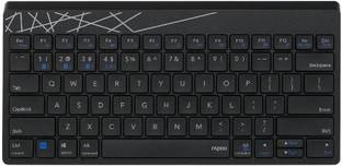 RAPOO K8000M Bluetooth Tenkeyless Laptop Keyboard Compatible with Desktop, Laptop, Mac