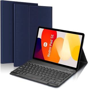Proelite Keyboard case for Redmi Pad SE 11 inch, Magnetic Detachable Wireless Bluetooth Standard Tablet Keyboard Compatible with Desktop, Laptop, Mac Easy to Use,Plug and Play,Quick, Comfy Durable body