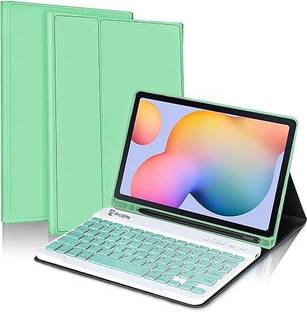 Proelite Samsung Galaxy Tab S6 Lite 10.4 Inch 2024 SM-P610/P615 Bluetooth Standard Tablet Keyboard Compatible with Desktop, Laptop, Mac Easy to Use,Plug and Play,Quick, Comfy Durable body