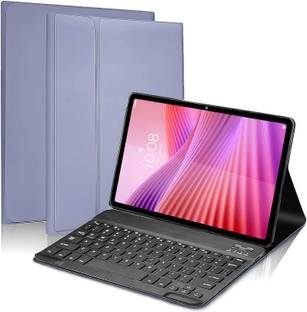 Proelite Keyboard Case for Lenovo Tab 10.1 inch 2025 Cover, Magnetic Detachable Wireless Bluetooth Standard Tablet Keyboard Compatible with Tablet
