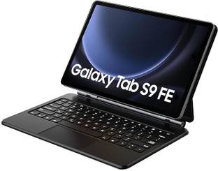 Proelite Samsung Galaxy Tab S9 FE 10.9/S9/S8/S7 11 inch , Floating Cantilever Design Bluetooth Standard Tablet Keyboard Compatible with Desktop, Laptop, Mac Easy to Use,Plug and Play,Quick, Comfy Durable body