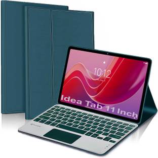 Proelite TouchPad Keyboard case for Lenovo idea Tab 11 inch (Built-in 7-Colors Backlit) Bluetooth Stan...