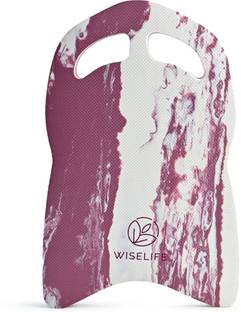 Wiselife 3 Layer Extra Thick Swimming Training Kick Board for Beginners | Wine Marble Kickboard