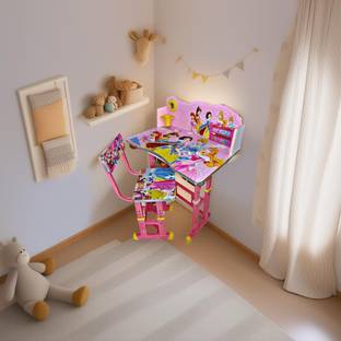 TOBY Kid's Study Table and Chair / Height Adjustable Multifunctional Desk/table chair Metal Bench