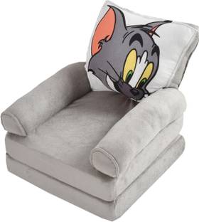 kitchDeco Baby Fold able Sofa Cum Bed 0 to 2 Years Fabric Sofa