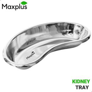 Maxplus Max Plus | KIDNEY TRAY | 8 Inch | Stainless Steel | Reusable Kidney Dish
