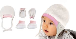 AKIDO Baby Boys & Baby Girls Casual Cap Mitten