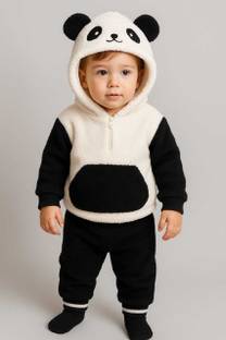 AMR FASHION Baby Boys & Baby Girls Party(Festive) Sweatshirt Sweatpant