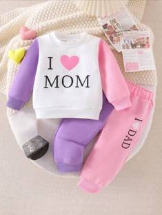 ELPIXIE FASHION Baby Boys & Baby Girls Casual T-shirt Track Pants