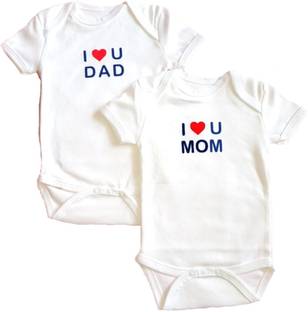 Mammachamp Baby Boys & Baby Girls Casual Romper Romper