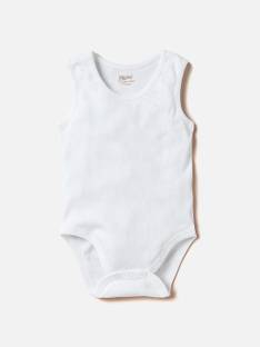 GIGGLES by Babyshop Romper For Baby Boys & Baby Girls Solid Pure Cotton