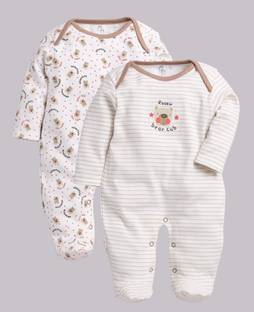 BabyGo Romper For Baby Boys Casual Solid Pure Cotton