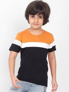 Billion Boys Colorblock Pure Cotton Regular T Shirt