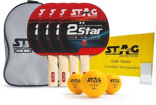 Stag iconic 2 Star Anywhere Everywhere Table Tennis Kit