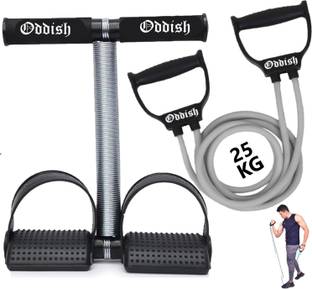 Oddish SINGLE SPRING Tummy Trimmer 12 inch with Resistance Toning Tube for Abdominal Fitness Accessory Kit Kit