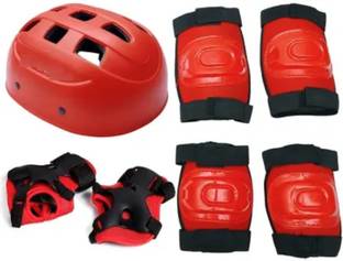 ProGood Bull Pro Skating Kit with Helmet,Knee Elbow Pads & Hand Gloves Skating Kit