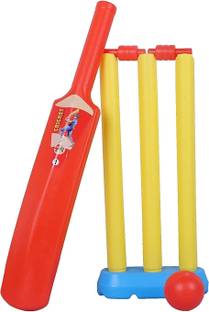 MIRTONICS Plastic for Kids Cricket kit for 1.5-4Year Boys Bat&Ball Cricket Kit Cricket Kit