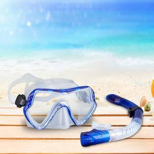lucario Kids Snorkel Set, Kids Anti-Fog Semi-Dry Snorkel Set Swimming Kit