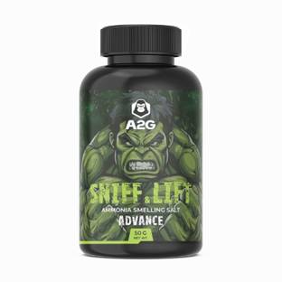 A2G Sniff & Lift Ammonia Smelling Salt( HULK Edition : For Advanced Lifters) Fitness Accessory Kit Kit