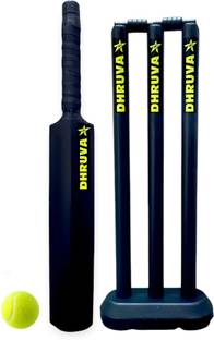 Dhruva Hard Plastic Cricket Kit Combo Pack For 8 Years Kids Cricket Kit