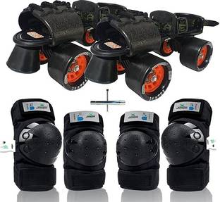 Jaspo Insane Intact Adjustable Roller Blade Skates Suitable for Age Group (6-14 Years) Skating Kit