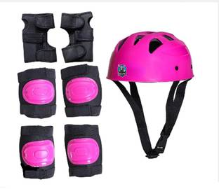 ProGood Bull Pro Skating Kit with Helmet,Knee Elbow Pads & Hand Gloves Skating Kit