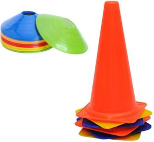 HOC combo of 6 cone marker with 20 space marker Football & Fitness Kit