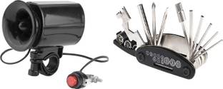 Gymisa 16 in 1 Multi-Functional Bike Bicycle Repair Tool Kit With Horn Bell Cycling Kit