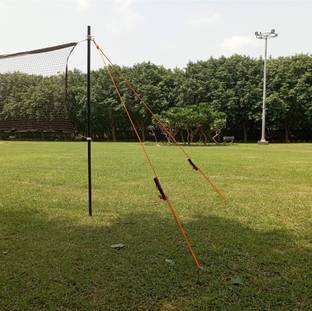 FunBadmenton Portable Badminton Pole for Family, School, Competition & Tournament, Shuttle Badminton Kit