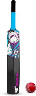 Jaspo Anime Plastic Cricket Bat with Ball For every age group Cricket Kit