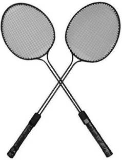 Monika Sports 2 PC Double Shaft Racket / Badminton set Badminton Kit