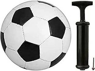 PRISAMX BLACK & WHITE FOOTBALL Football - Size: 5 Football Kit