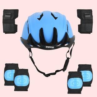 SPEEDFOX safety kit for skating for kids -knee pads, elbow pads,helmet,gloves Skating Helmet