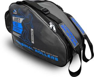 Jaspo Skates Bag For Roller Skates,Inline Skates,Quad Skates GreyBlue (12x11x9)inch