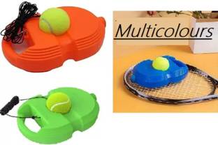 Playvista Tennis Rebound Ball with String Self Tennis Practice Ball Tennis Ball Multicolor Tennis Kit