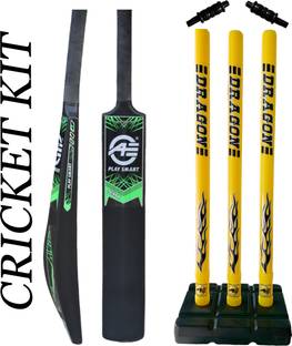 Aenox CRICKET KIT PVC / PLASTIC BAT AND STUMP Cricket Kit