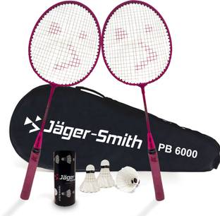 Jager-Smith PB-6000 Combo & Featherlite 2 Shuttle Kids Badminton Kit