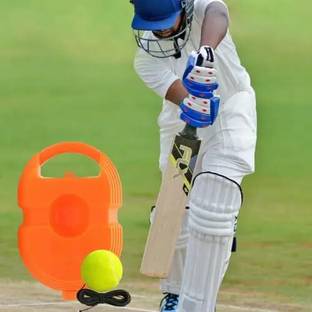 GKzon Tennis Trainer Rebound Ball with String Solo Tennis Practice Ball Cricket Kit