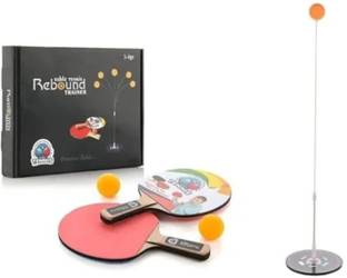 RiseAura Table Tennis Rebound Trainer Set for Kids | Solo Ping Pong Practice Kit Table Tennis Kit