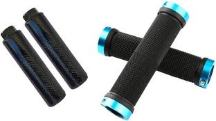 Gymisa Bicycle Foot Rest Stand With Cycle Handle Grip Cycling Kit