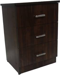 Om Shiv 3 DRAWER CABINET Engineered Wood Kitchen Cabinet