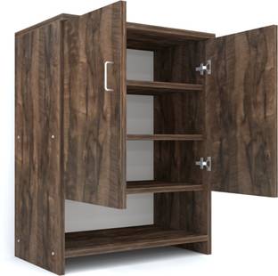 SPECIALITY PANELS 2 Doors with 4 Shelfs Multipurpose Cabinet with Termite Resistance Engineered Wood Kitchen Cabinet