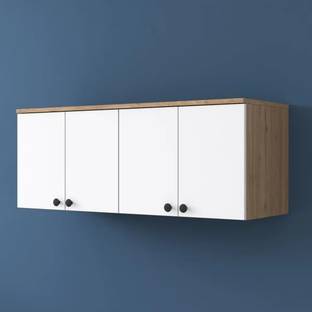 Spyder Craft Matte Finish Wall Mounted Kitchen , Bathroom , Office File Cabinet Multi Purpose Engineered Wood Kitchen Cabinet