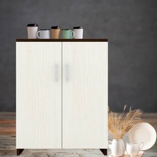 SPECIALITY PANELS 2 Doors with 4 Shelfs Multipurpose Cabinet with Termite Resistance Engineered Wood Kitchen Cabinet