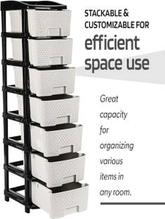 D&D NX 7 layer GREY Plastic Kitchen Cabinet