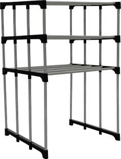 SANAMSTORE Microwave Stand Metal Kitchen Cabinet