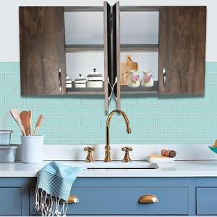 SPECIALITY PANELS 4 Doors Modular Wall Cabinet with 10 years guarantee against Borer & Termites Engineered Wood Kitchen Cabinet