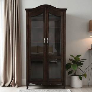 THE ATTIC Solid Wood Crockery Cabinet